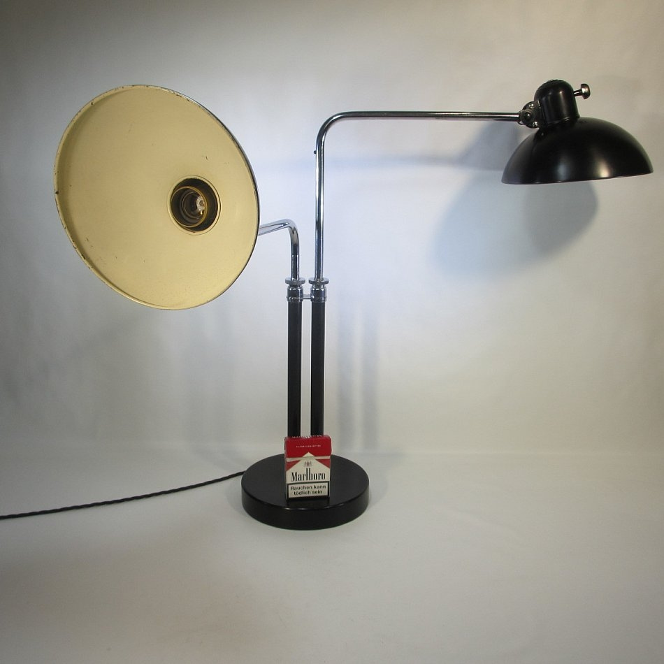 Stolní lampa Kaiser Idell 6580 Super s dvojitým stínidlem, o - 4