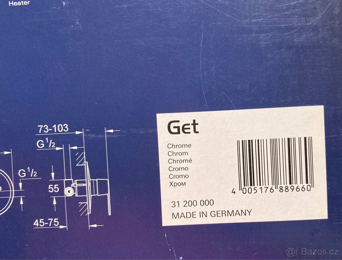 Grohe podomítková sprchová baterie - 4