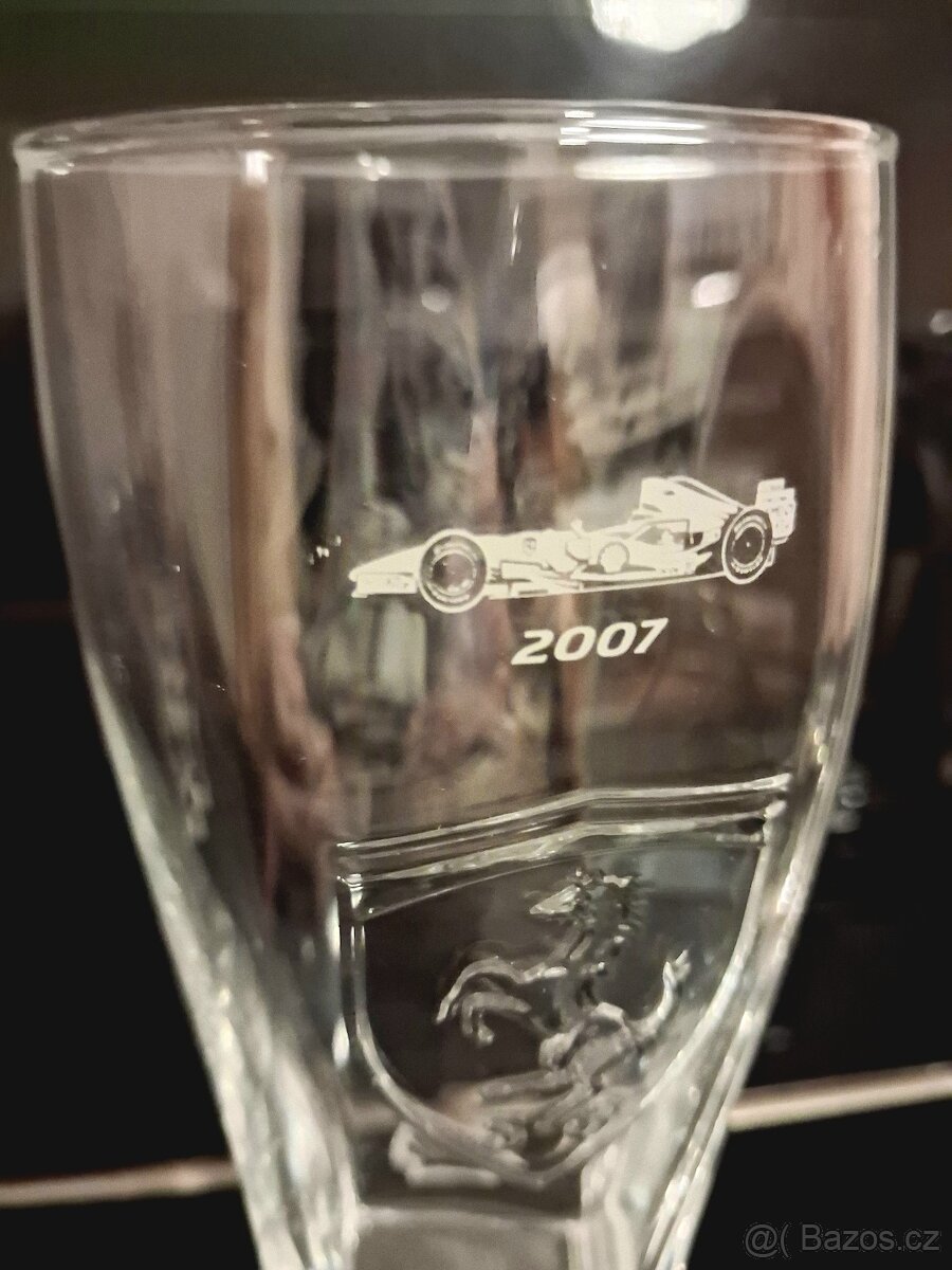 Sklenky Ferrari - mistři světa F1 - sada 6ks - 4