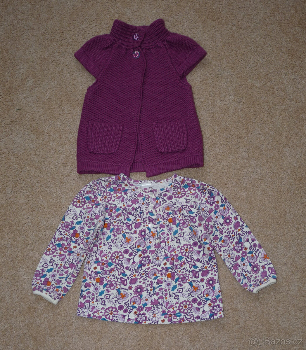 Tričko a vesta Baby Club v. 80 - 4