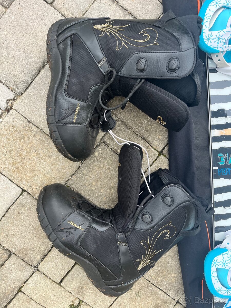 Set Snowboard vázaní boty - 4