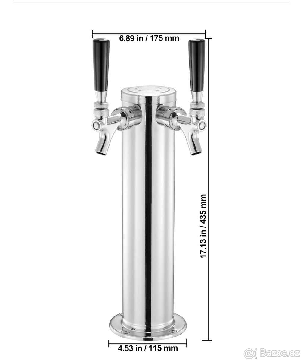 Výčepní pípa (dva nezávislé okruhy) - 4