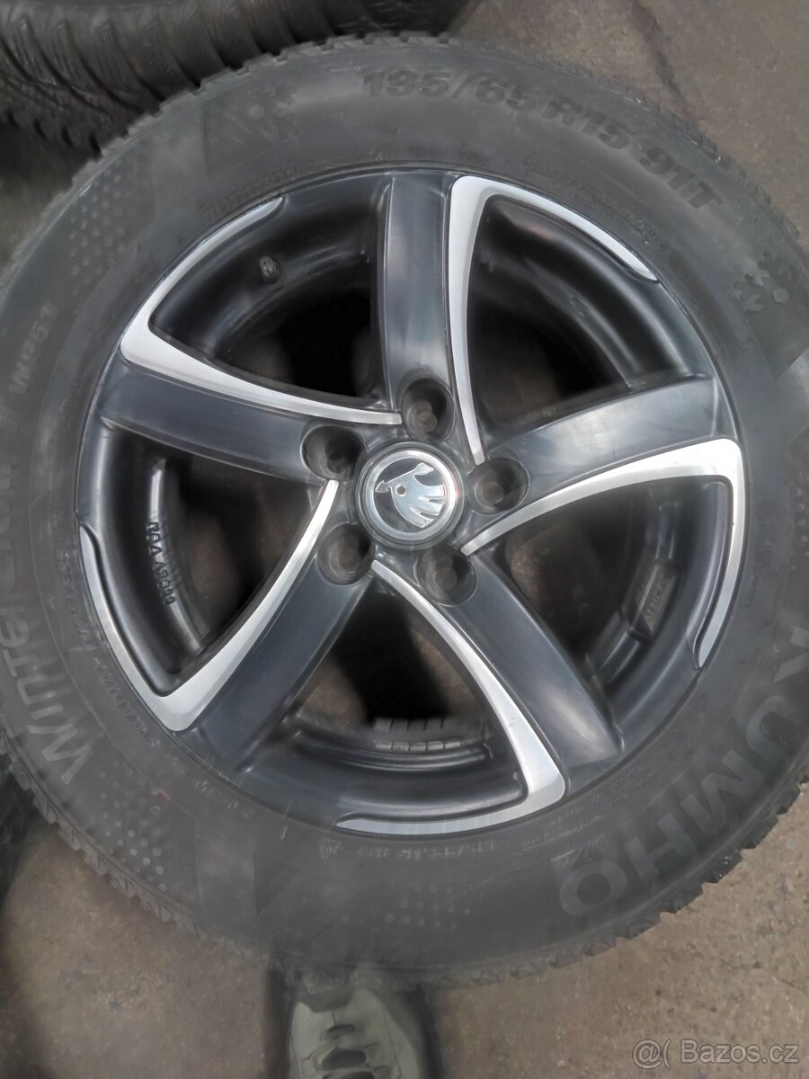 ALU kola 5x112.R15. Škoda,VW. - 4