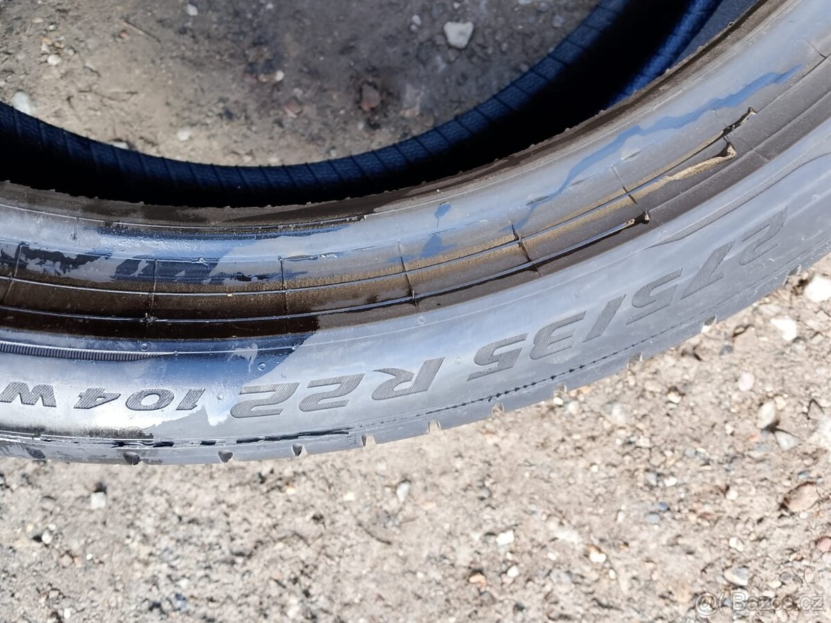 275/35/22 104w Pirelli - letní pneu 2ks - 4
