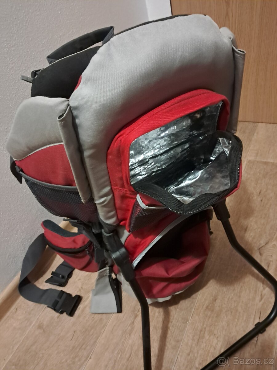 Dětský turistický nosič Dromader s pláštěnkou - 4