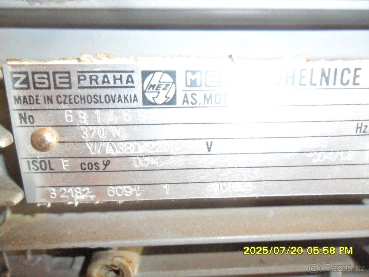 Motor 370w/1685ot/min - 4