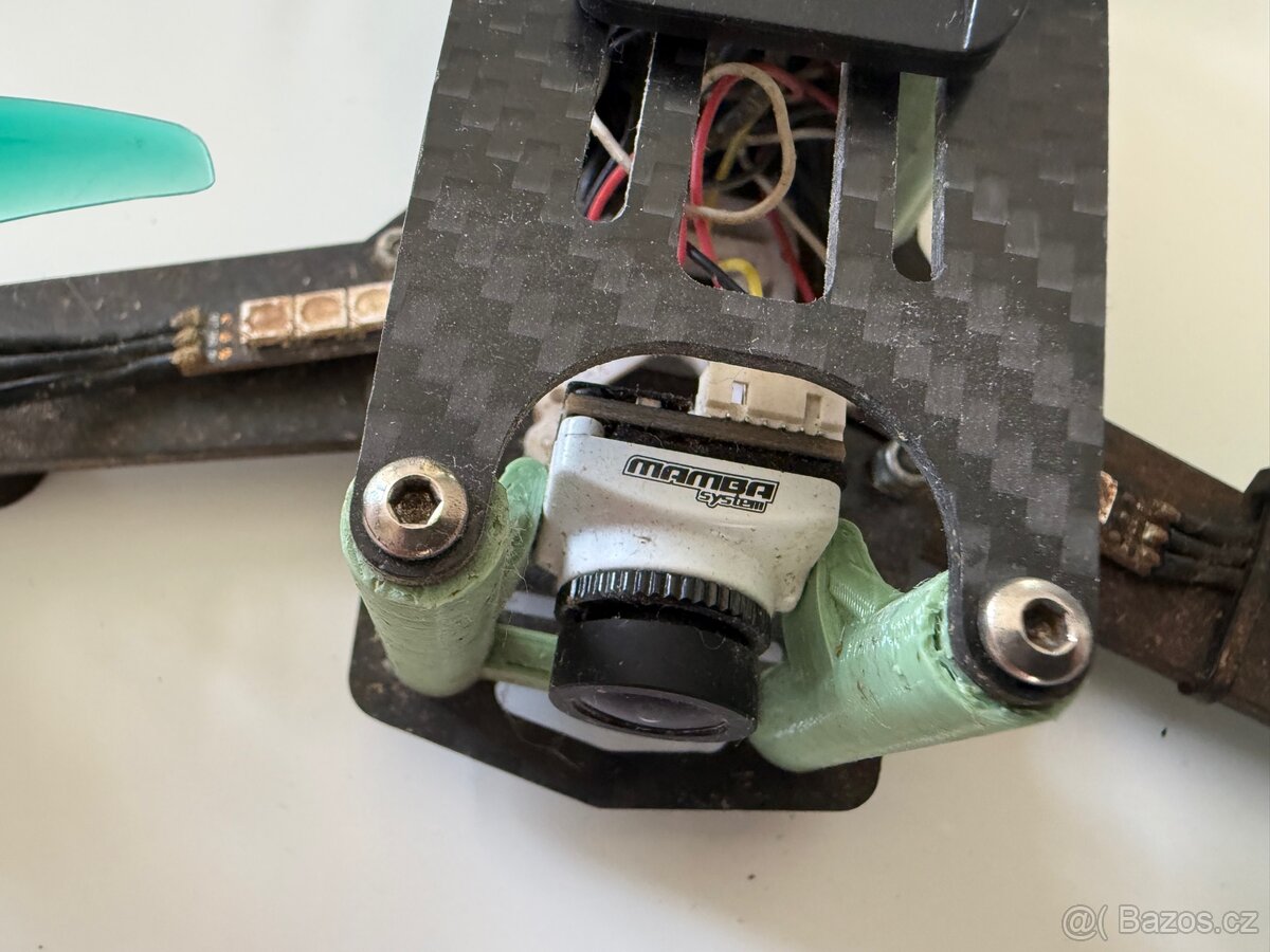 Freestyle dron 5”, ELRS + analog, použitý + nový rám zdarma - 4