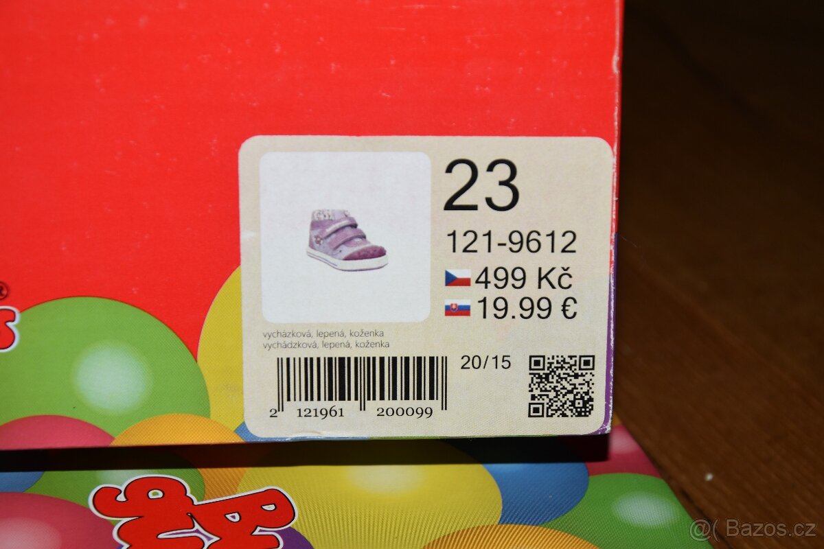 Dětské kotníčkové boty v.23 - 4