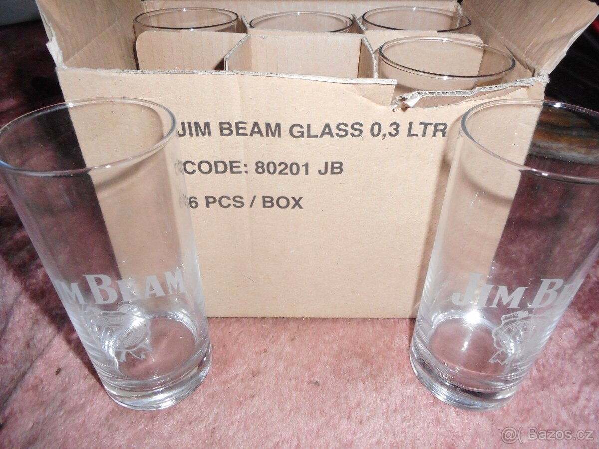 Sklo vysoké Jim Beam - 4