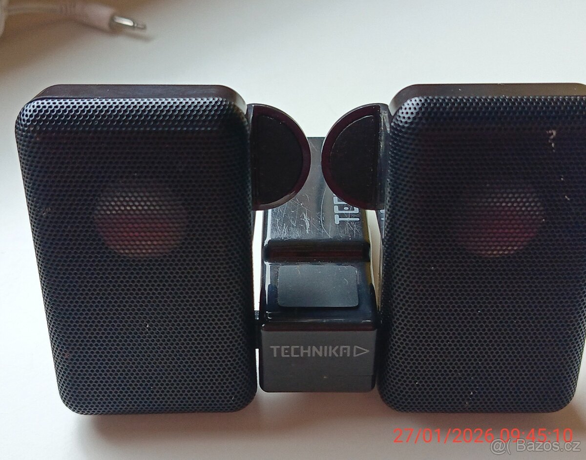 Repro box, sluchátka, kabely. - 4