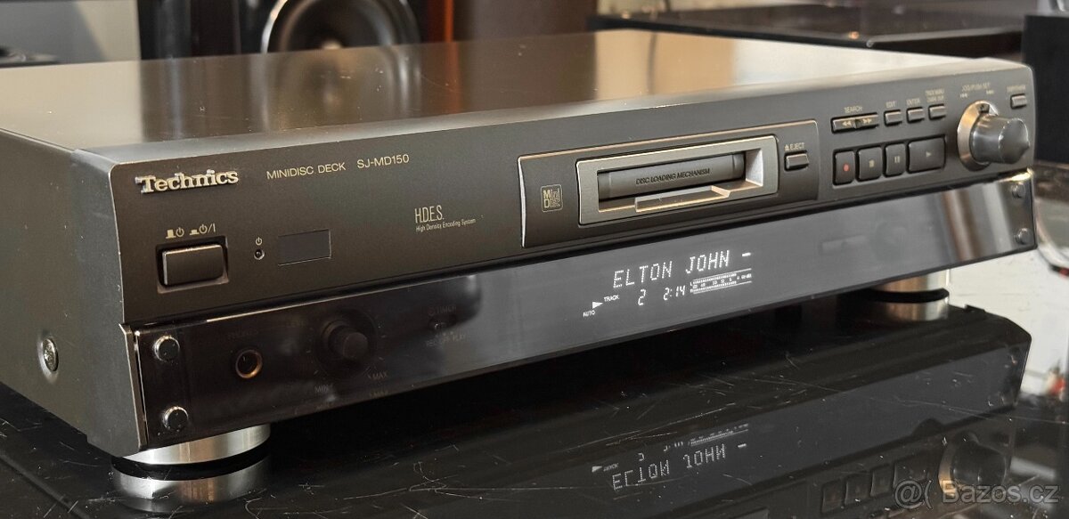 Technics SJ-MD150 MiniDisc přehrávač s DO - 4