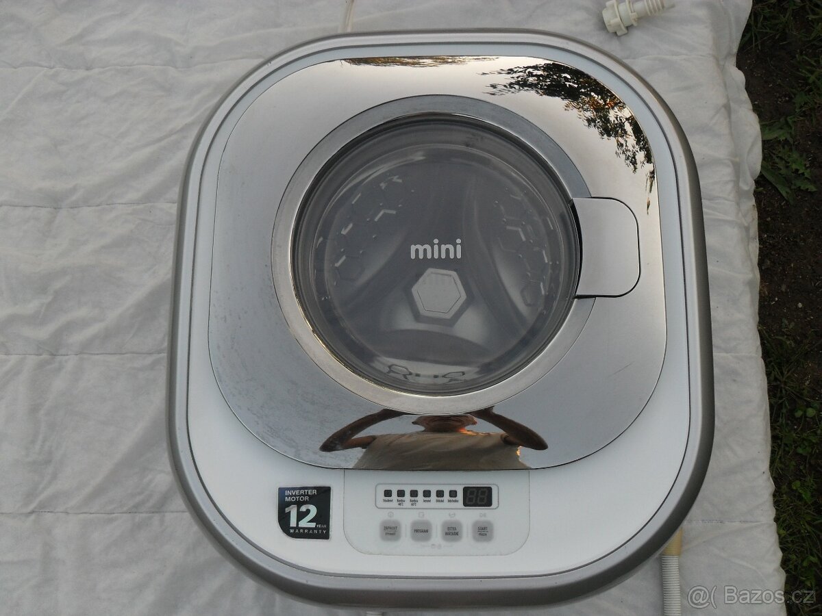 DAEWOO MINI NÁSTĚNNÁ PRAČKA NA 3KG,tř.A++,O-700,LCD,CZ POPIS - 4