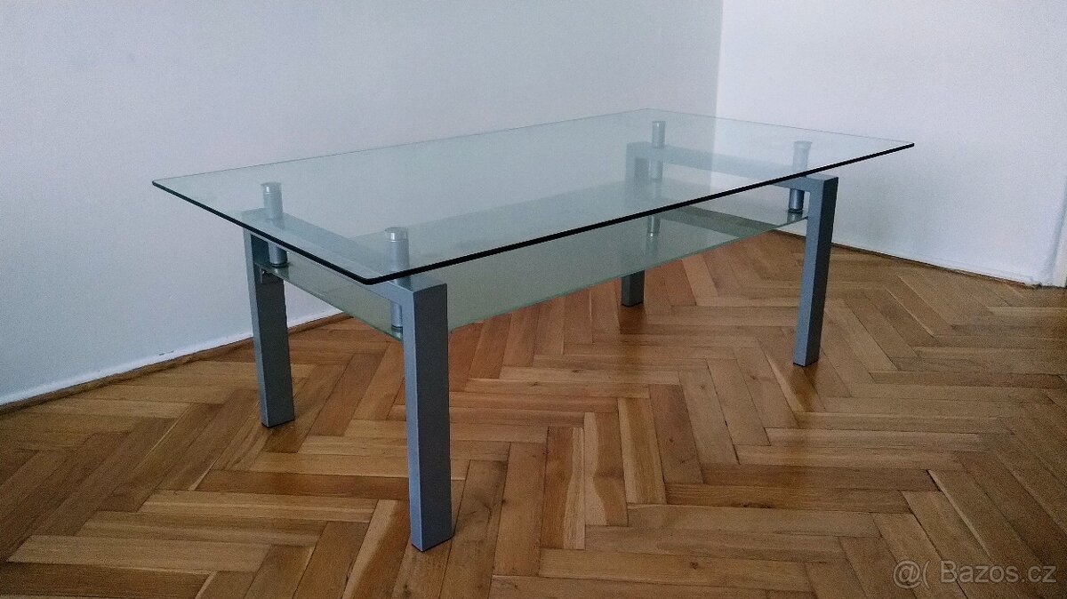 Konferenční stolek skleněný - 4
