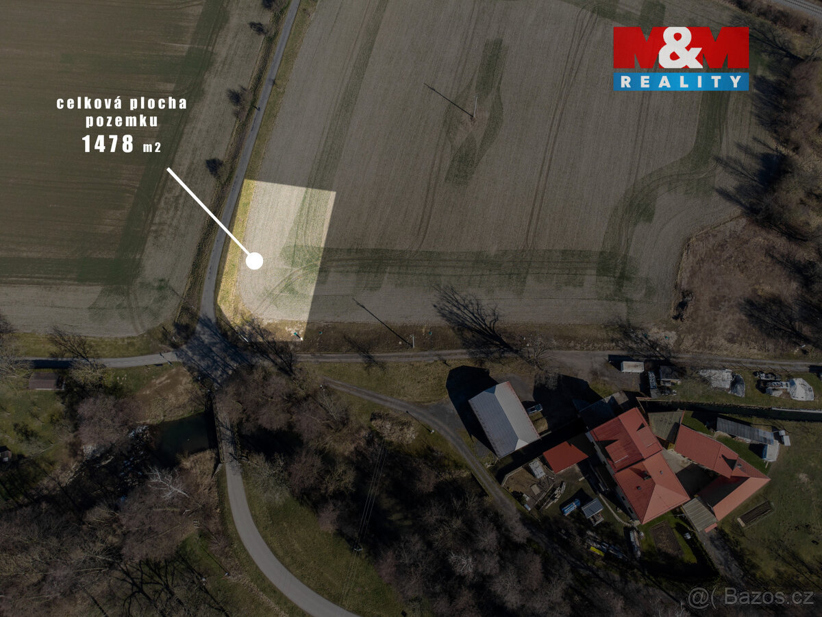 Prodej pozemku k bydlení 1478 m², Litomyšl - Nedošín - 4