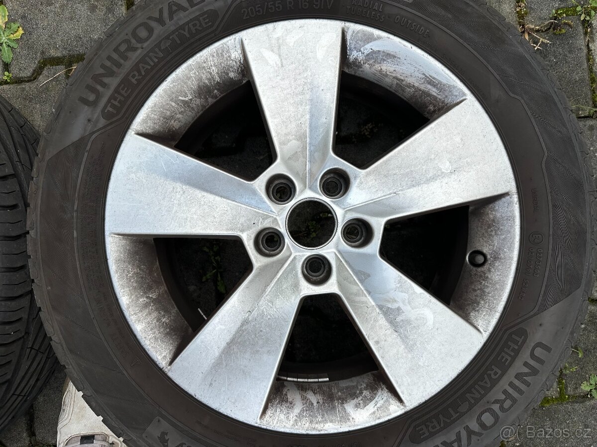 ŠKODA ORIGINÁL ALU - 205/55 R16 - 4