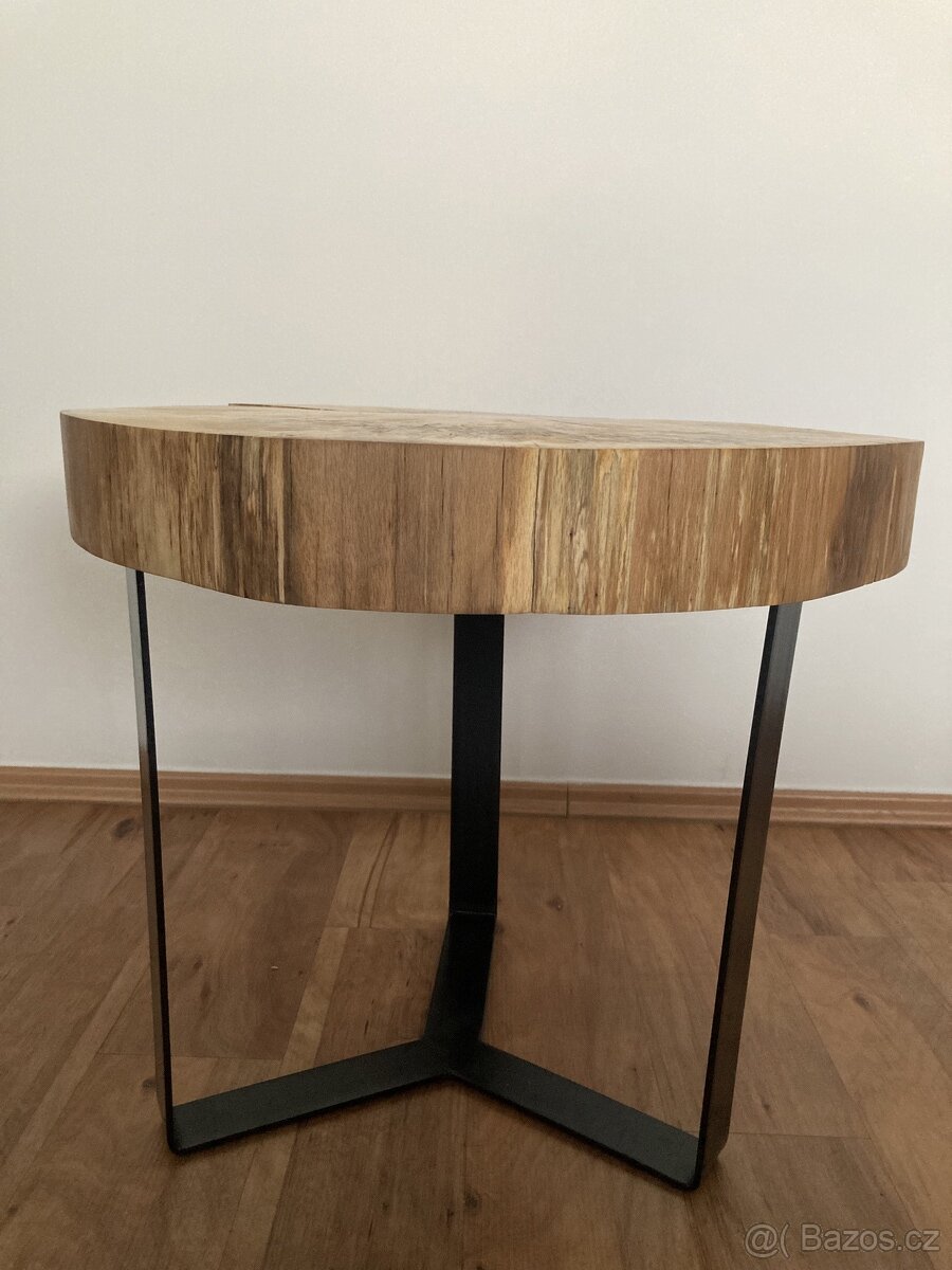 Stolek z mramorového buku - 4