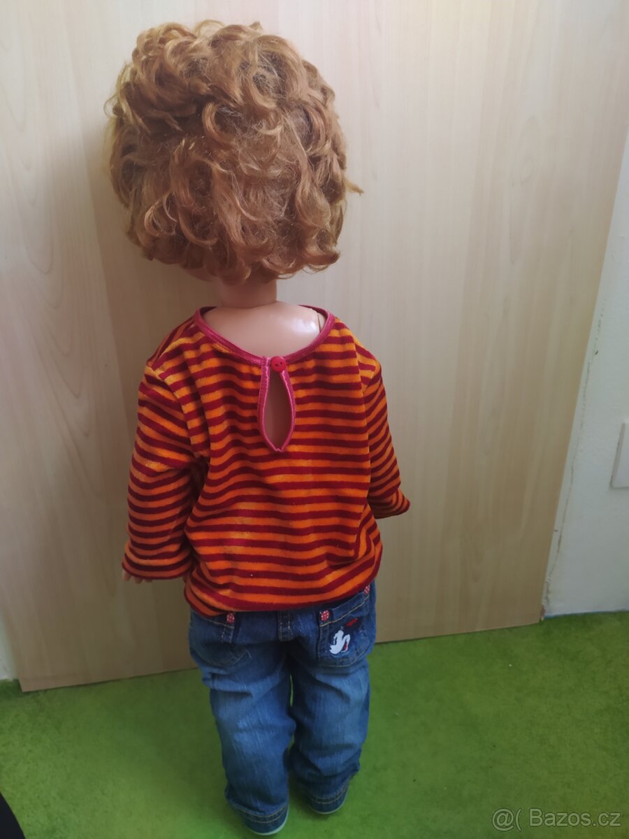 Velká Retro panenka, stará panenka. - 4