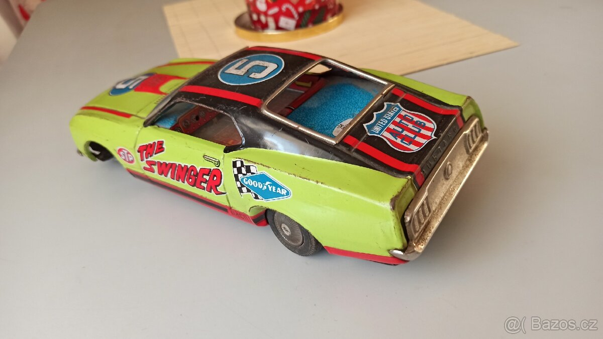 Ford Mustang Plechové auto - 4