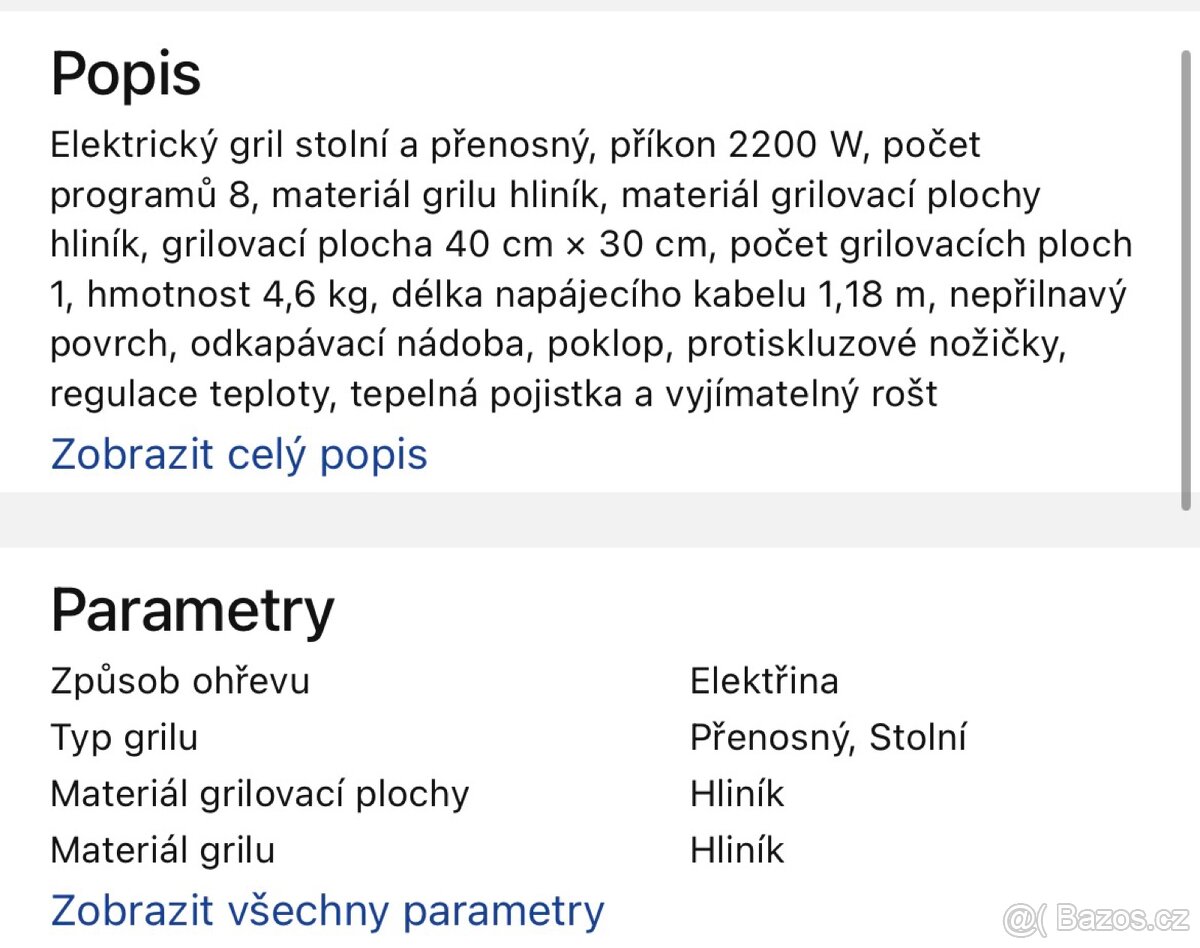 Elektrický gril - 4