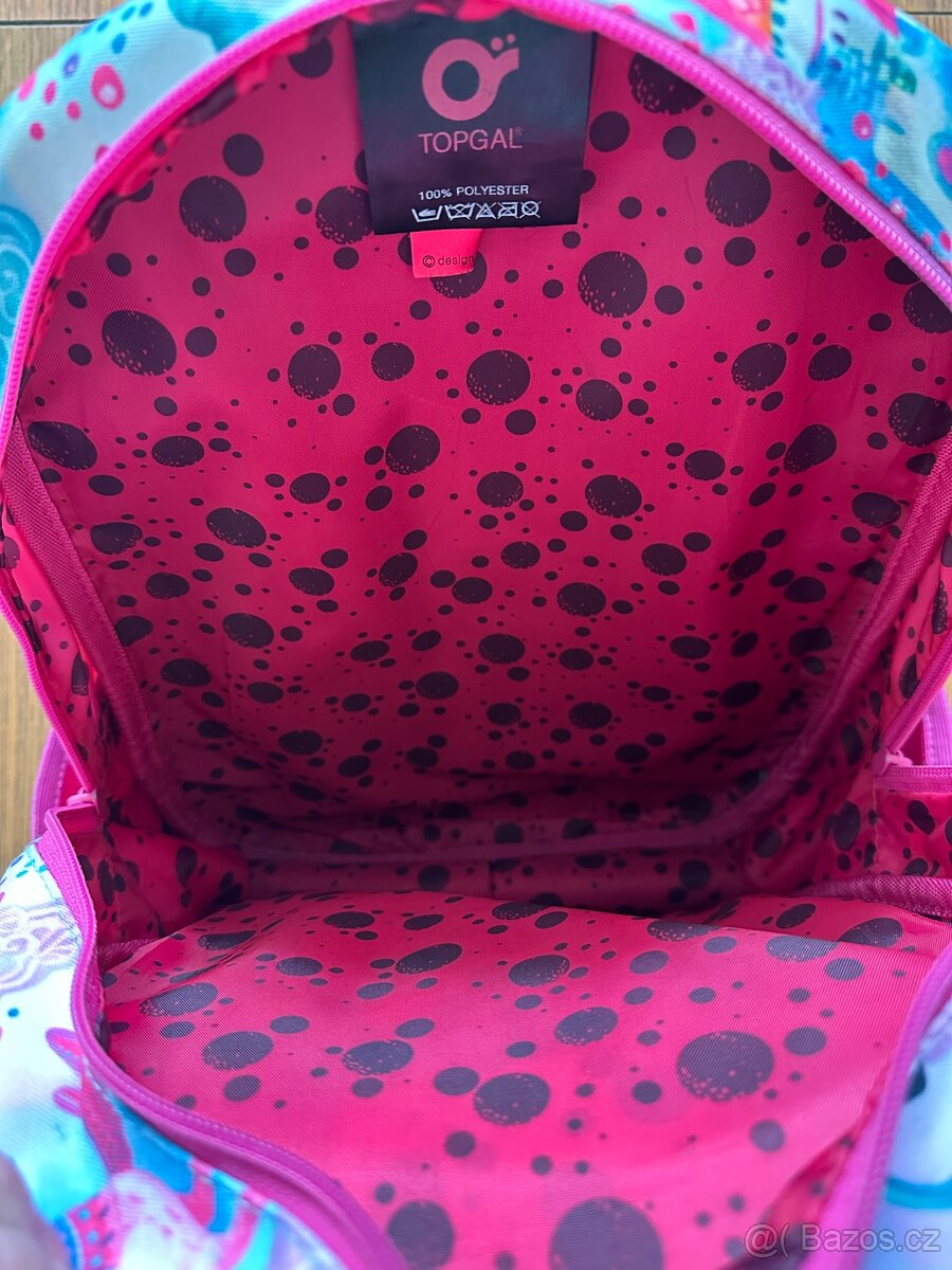 Školní značkový batoh Topgal - 4