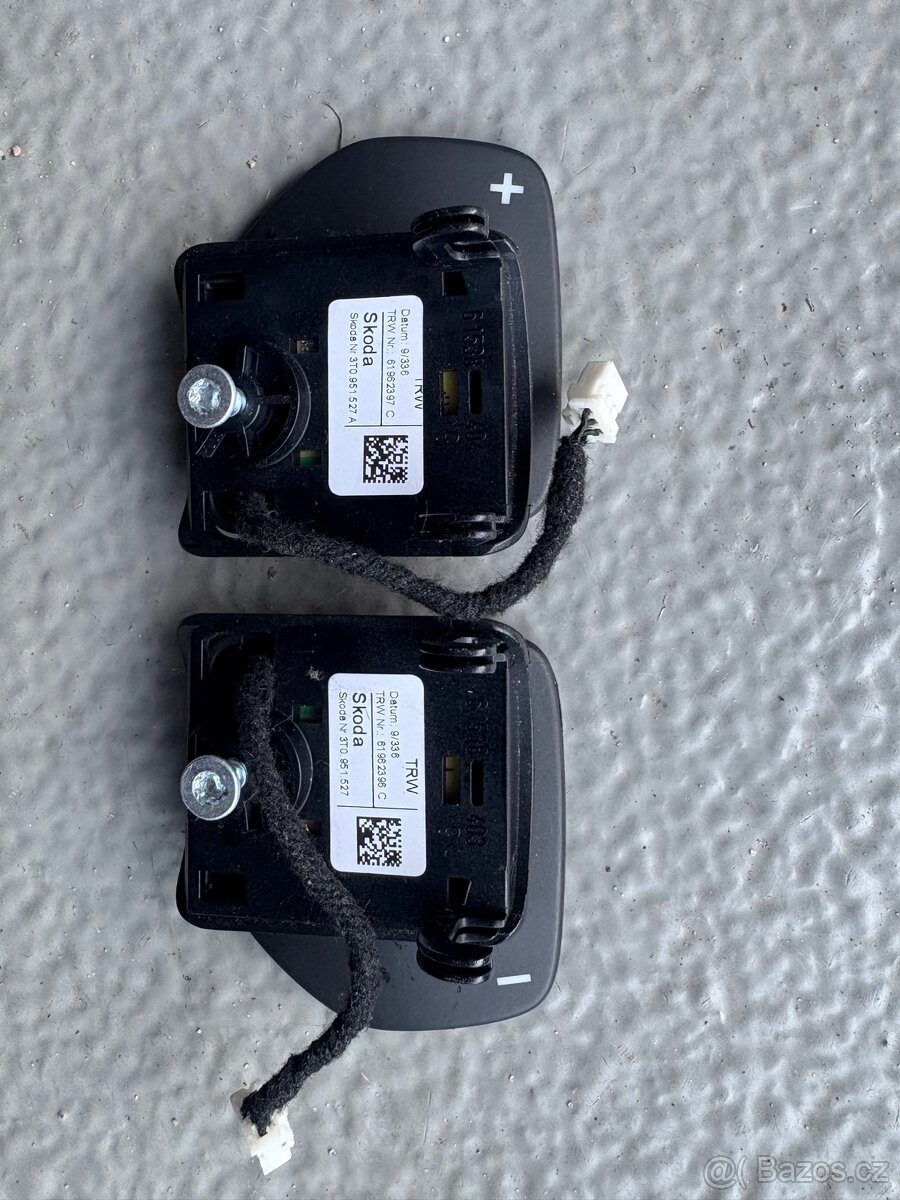 Škoda Superb 2 ovládání sedačky - 4