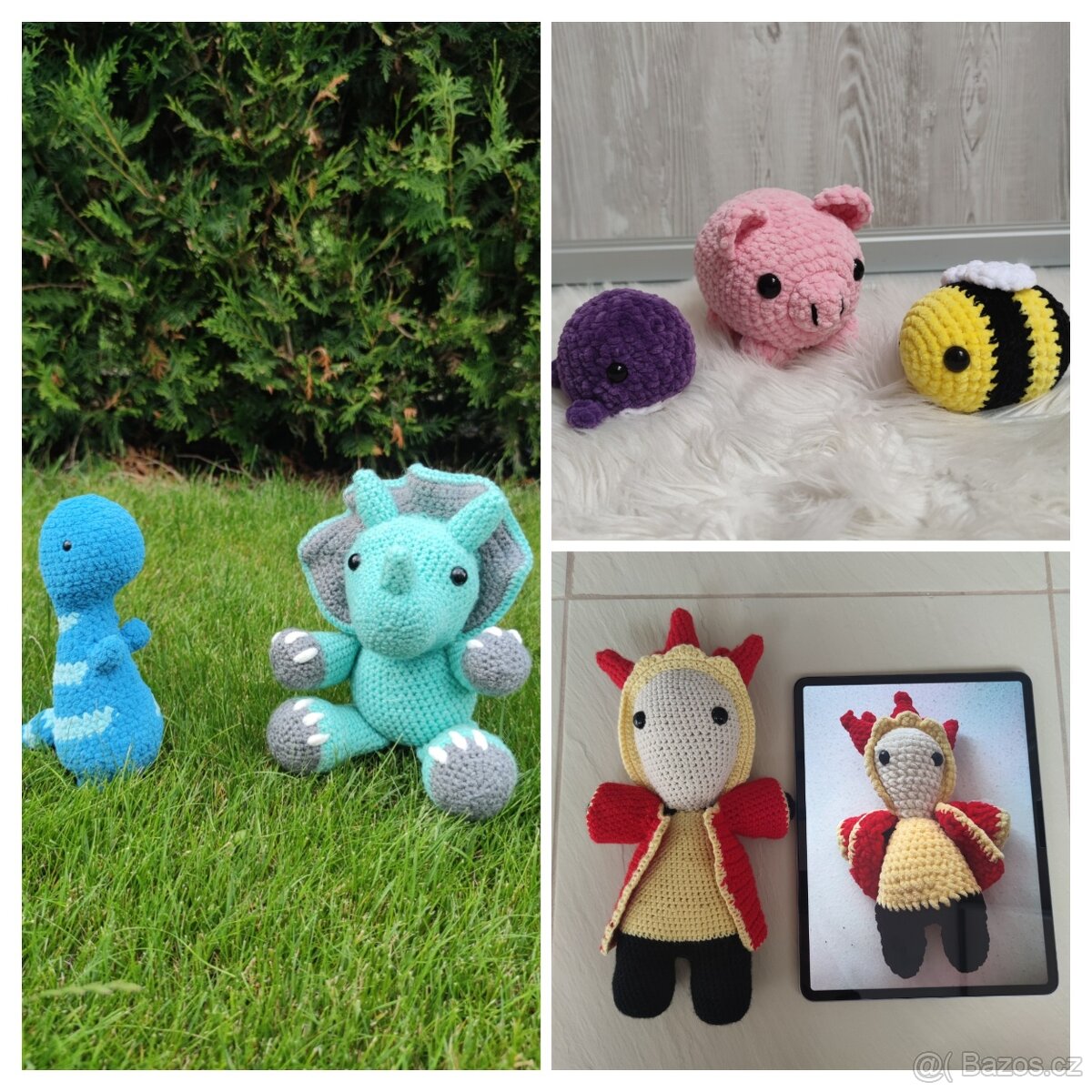 Háčkované hračky - 4