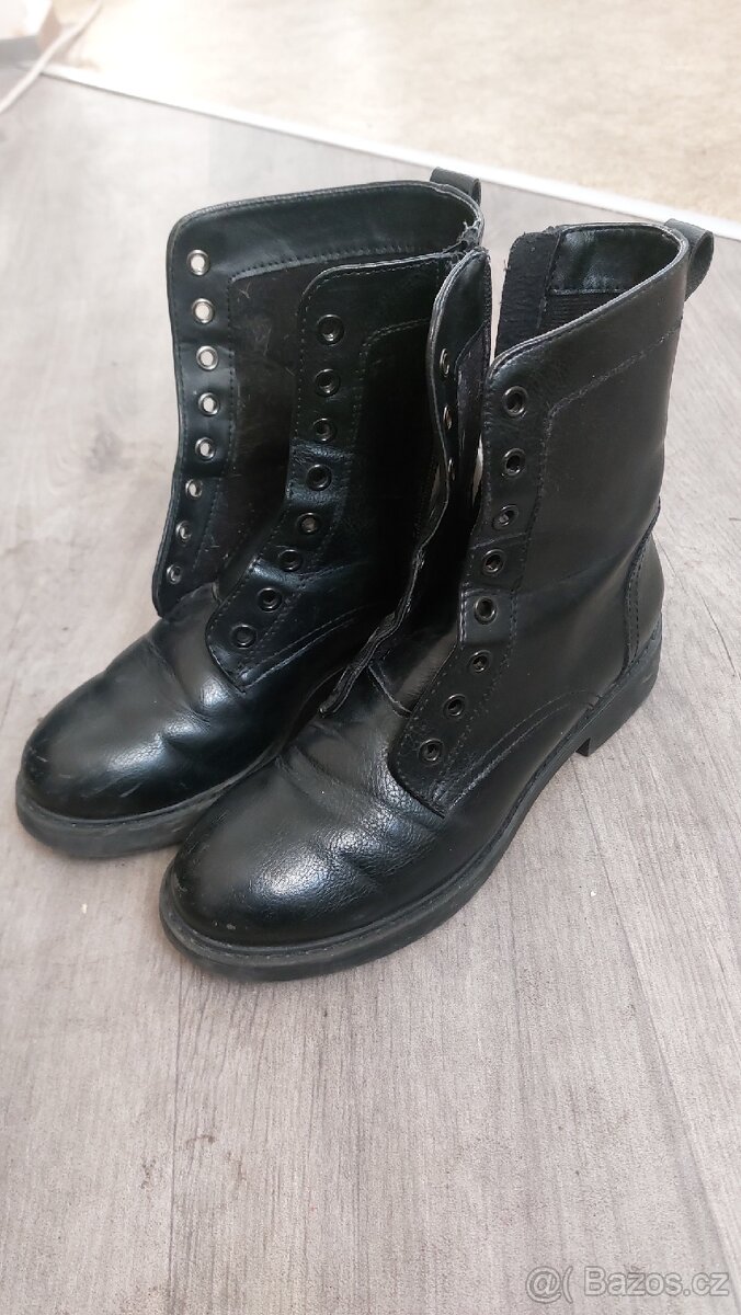 Dámské kožené boty 36 - 4