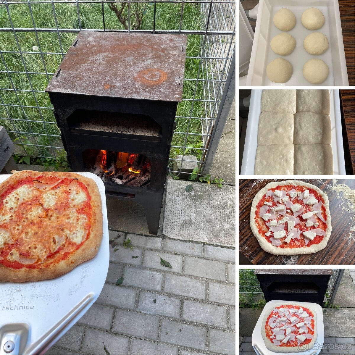 Skládací pizza pec na dřevo - 4