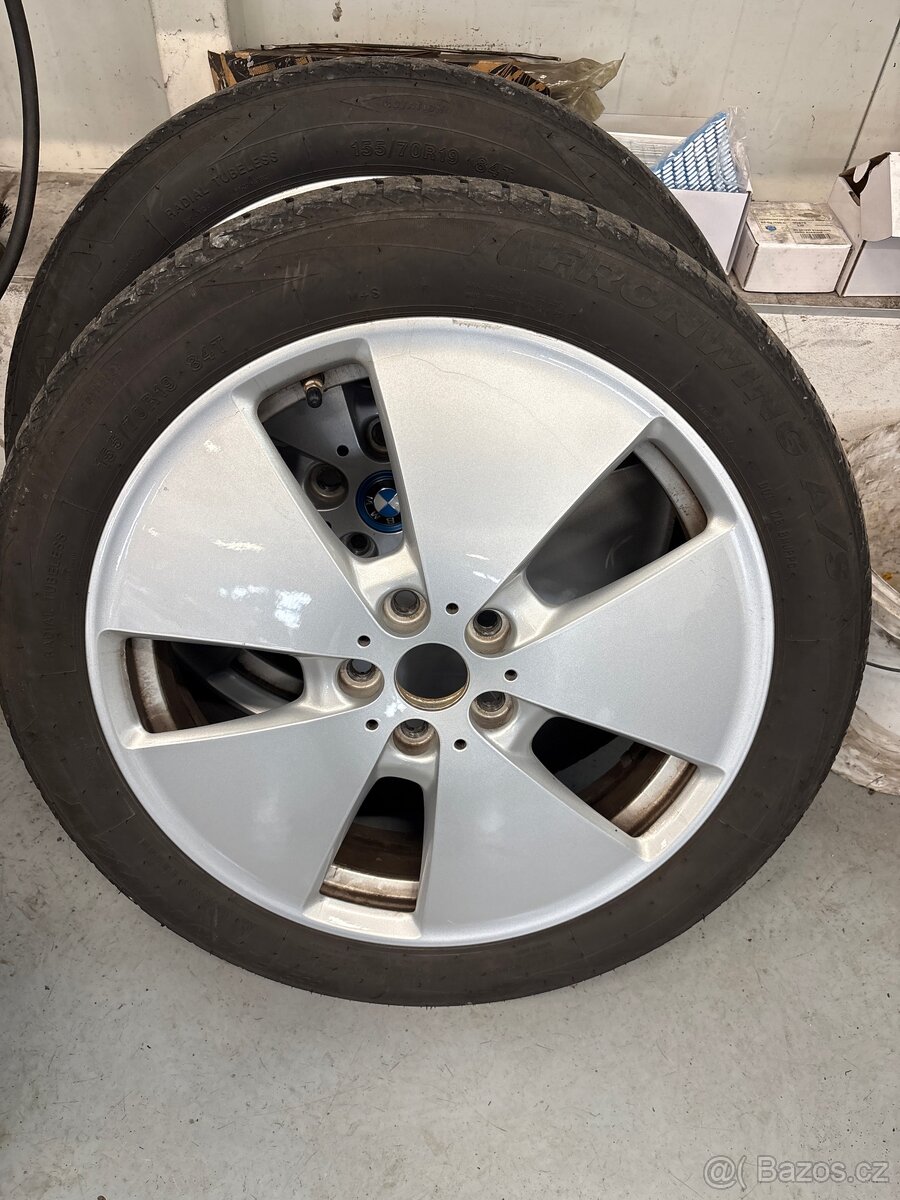 Prodám Alu disky BMW i3 - 4