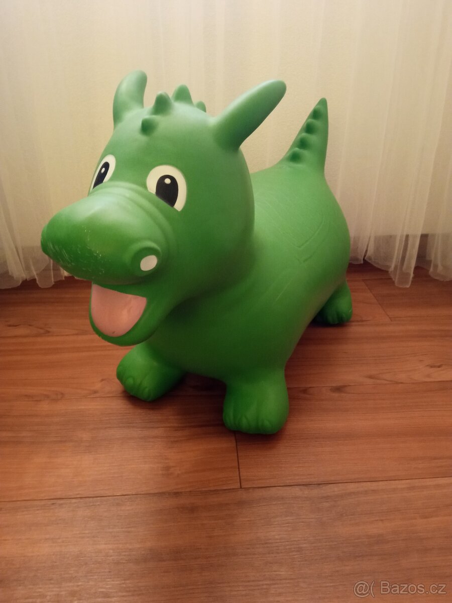 Gumové hopsadlo drak - 4