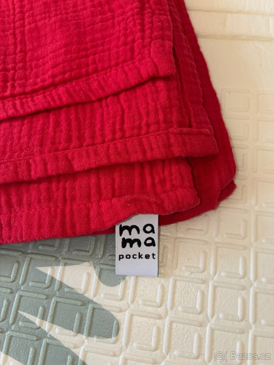 Bonding deka-Mama pocket 100x65cm mušelín - 4