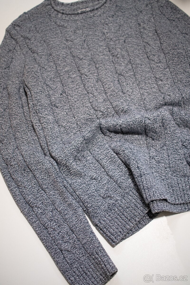 Hollister Pánský svetr Cable Knit - 4