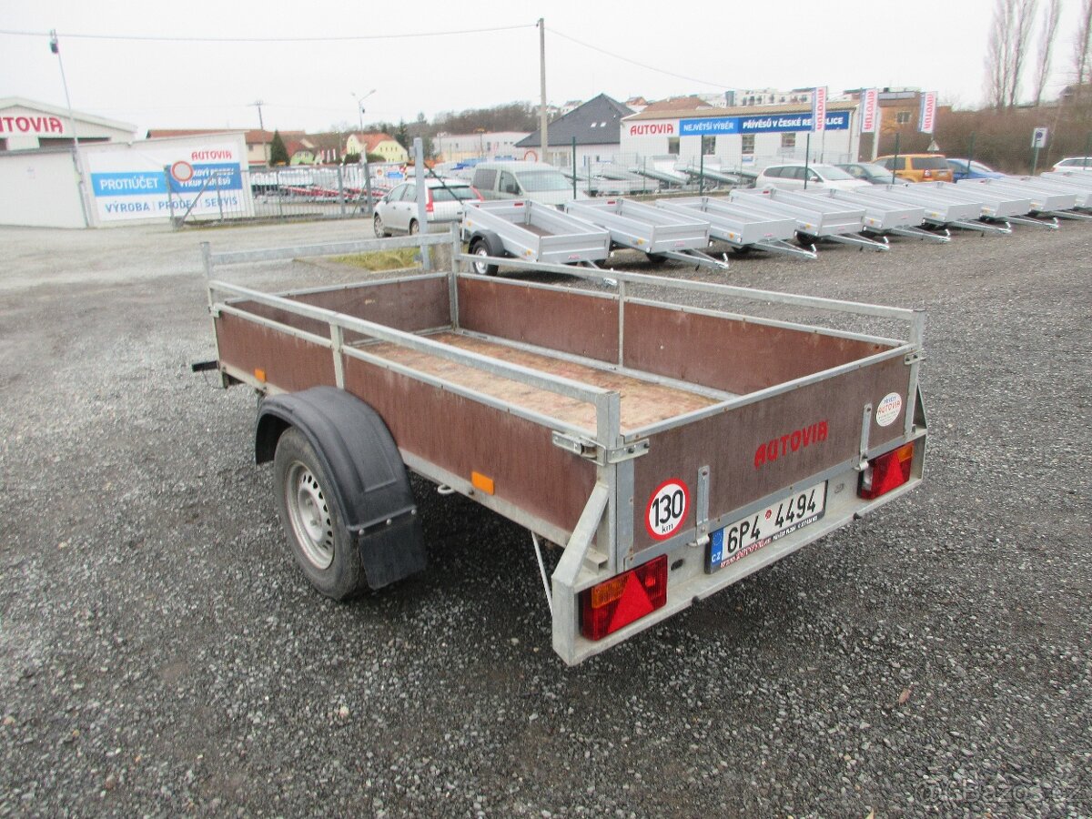 Bazarový přívěs VA 750kg 2,52x1,27/0,30 RE POČ - 4