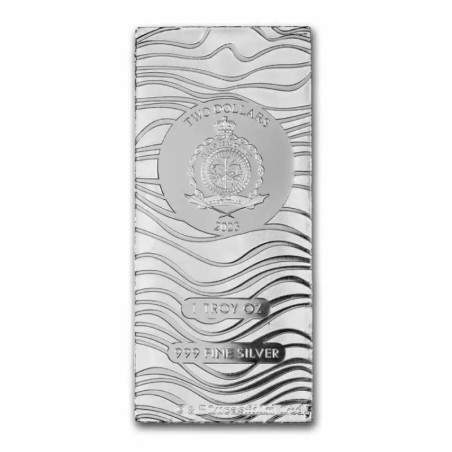 stříbrná slitka Star Wars 10x1oz - Mandalorian Beskar 2021 - 4