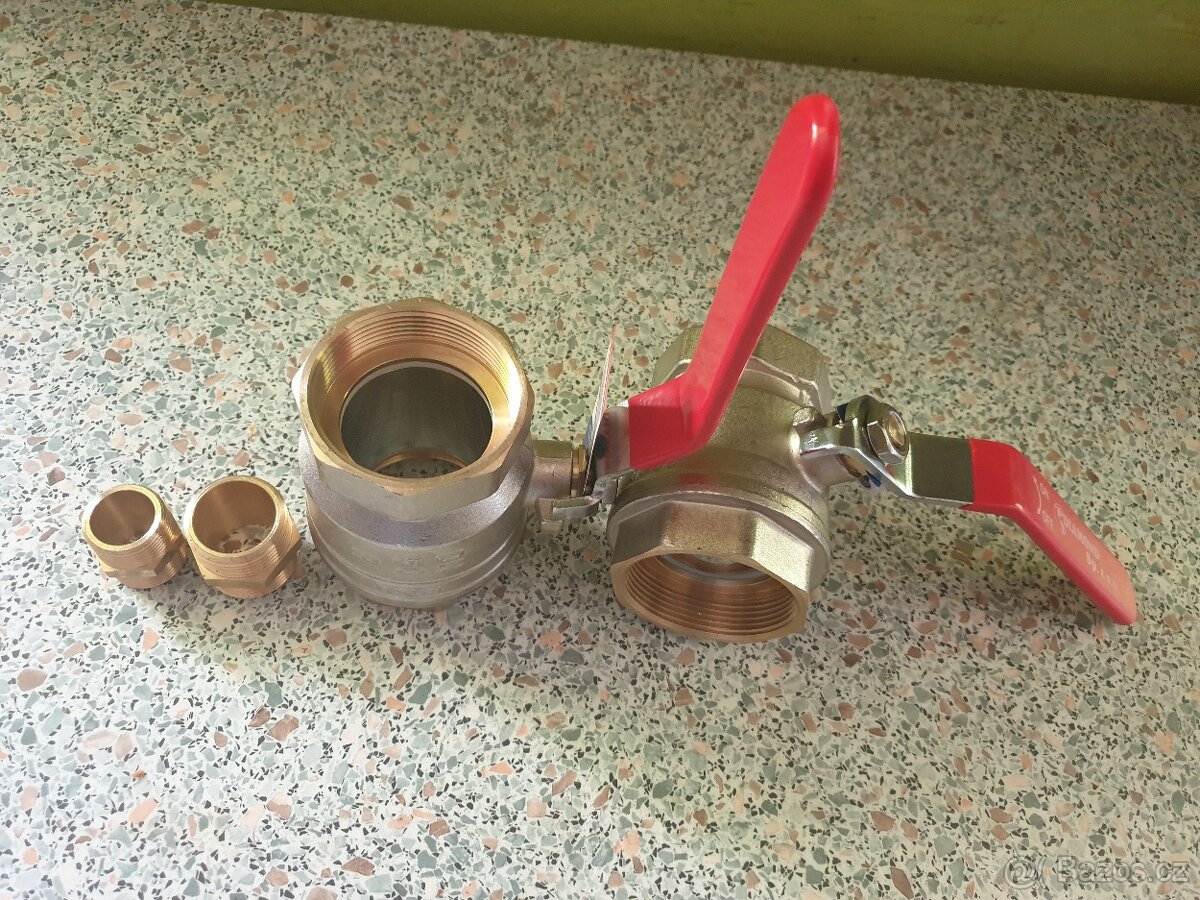 Kulový kohout 2" s ucpávkou výprodej. - 4