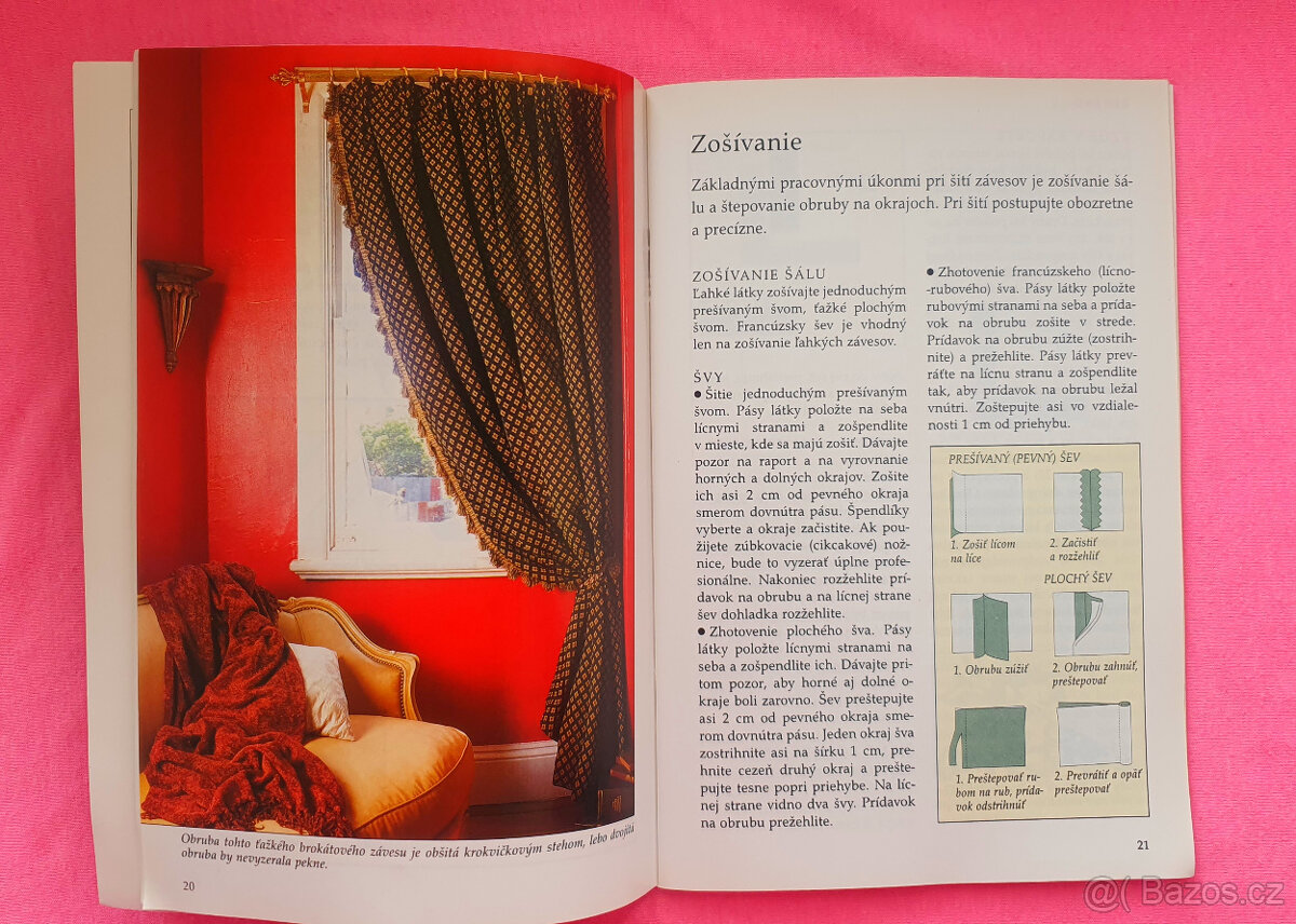 Závesy. Stříhání, šití, dekorace. - 4