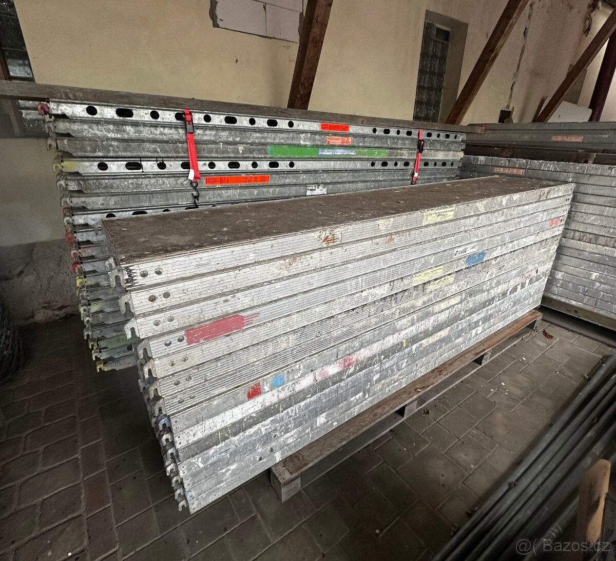 Prodám rámové pozinkované lešení – kompletní sestava - 4