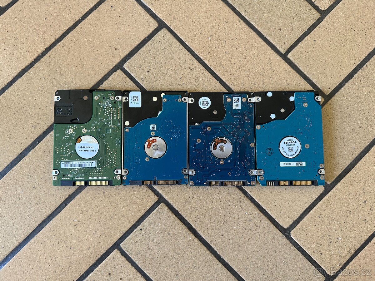 Pevné disky 2,5" - 250GB / 320GB - 4