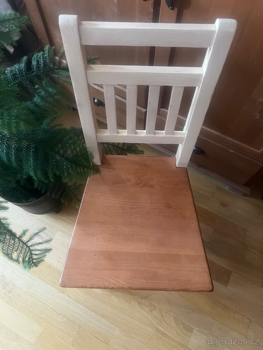 Dobové židle masiv 7ks - 4