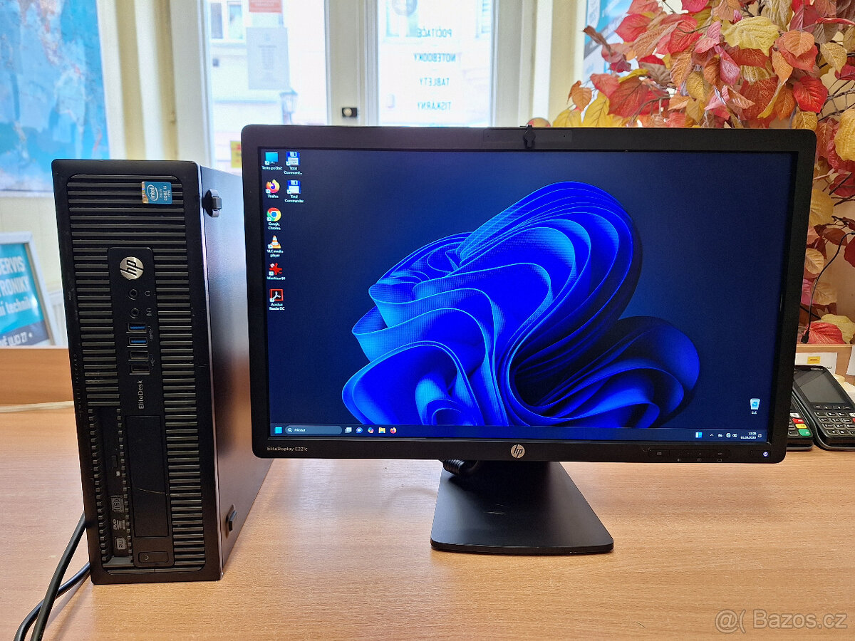 HP EliteDesk 800G1 - WIN 11, i5 4x 3.70GHz, 16GB , SSD + HDD - 4