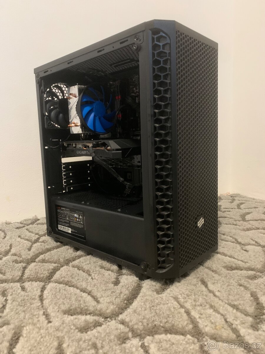 Herní Pc + monitor | GTX 1650, 16Gb RAM, HDD + SSD - 4