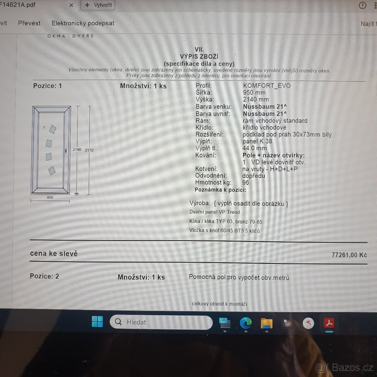 Vstupní vchodové dveře Vekra - 4
