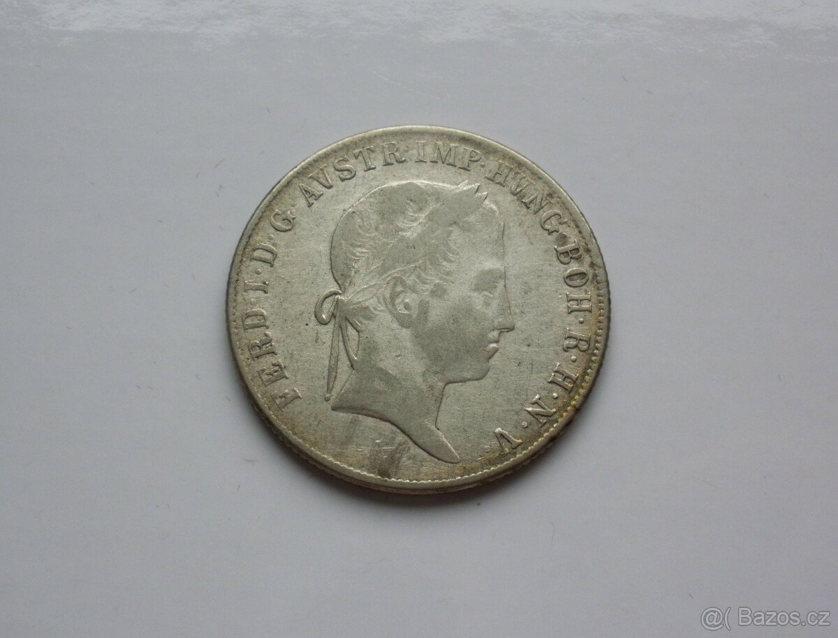 Stříbrný 20 Krejcar 1840 - 4