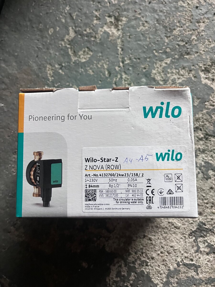 Čerpadlo cirkulační - 4