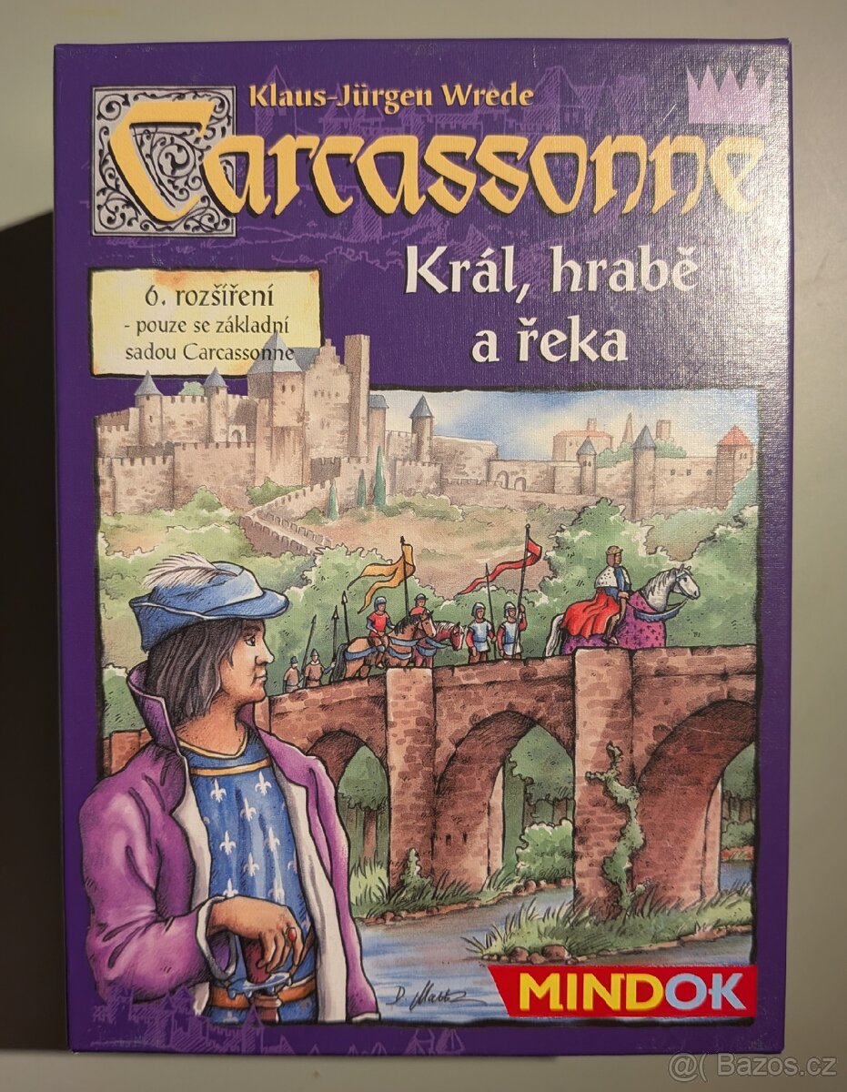 Desková hra Carcassonne + 4 rozšíření - 4