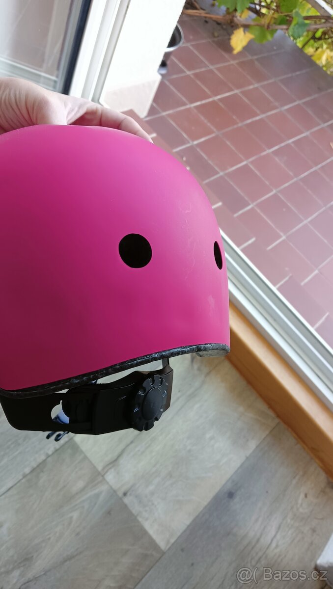 Inline helma Powerslide S růžová a černá - 4
