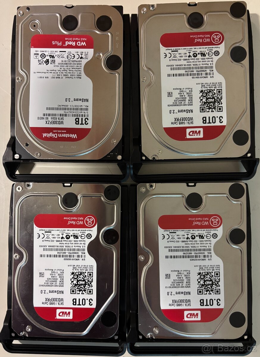 Synology DS412+ | 12TB Úložiště (4x 3TB) | 4-Bay NAS - 4