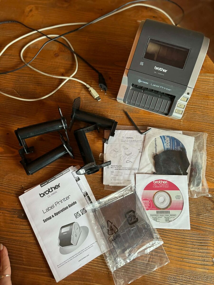Tiskárna štítků Brother QL-1060N stolní - 4