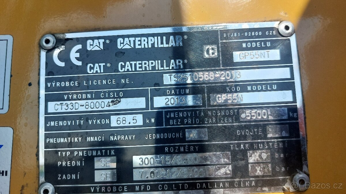 caterpillar GP55NT 5,5t - 4