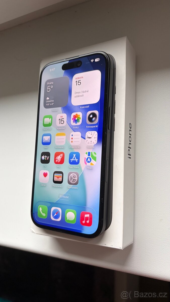 📱 iPhone 16 – 128 GB, černý | jako nový, záruka 1/2027 - 4